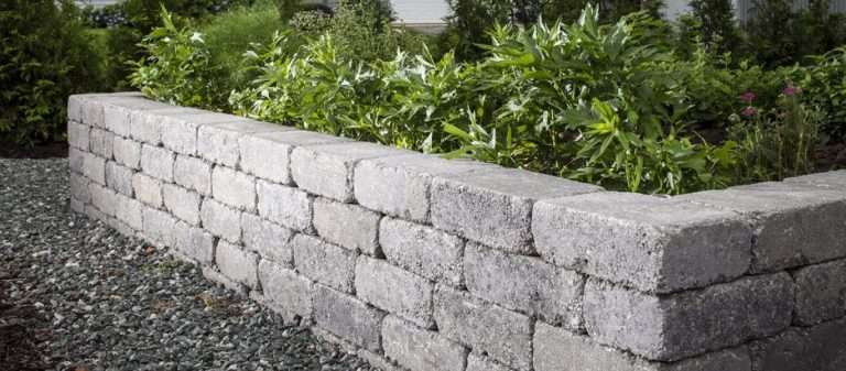 Weston Stone Retaining Wall - Old Station Landscape & Masonry Supply ...