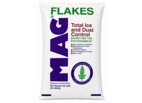 MAG Ice Melting Flakes White Background