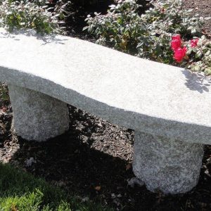 granite stone bench