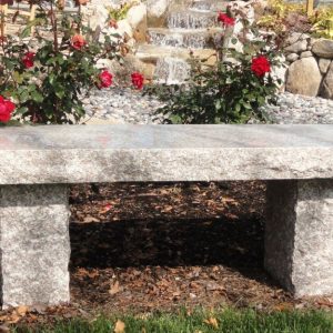 granite straight bench