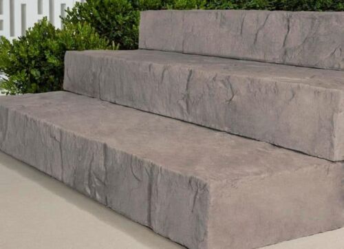 Techo-Bloc Rocka Steps Rock Garden Brown