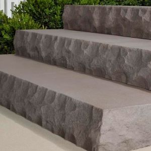 Techo-Bloc York Steps Rock Garden Brown