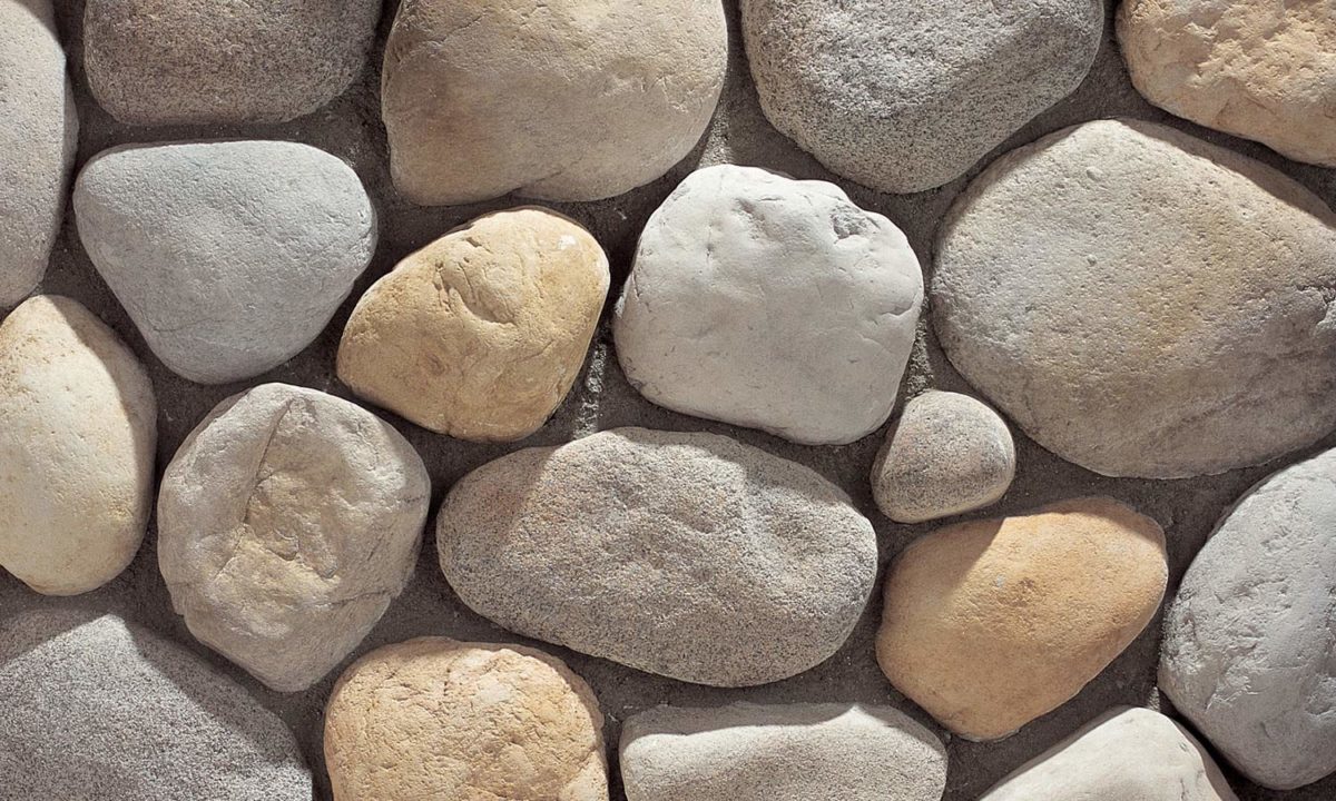 Eldorado Stone Veneer River Rock - Old Station Landscape & Masonry ...