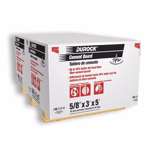 USG Durock Cement Board 1-2x'x5 Next Gen