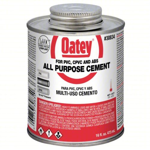 Universal PVC Cement Clear Pints