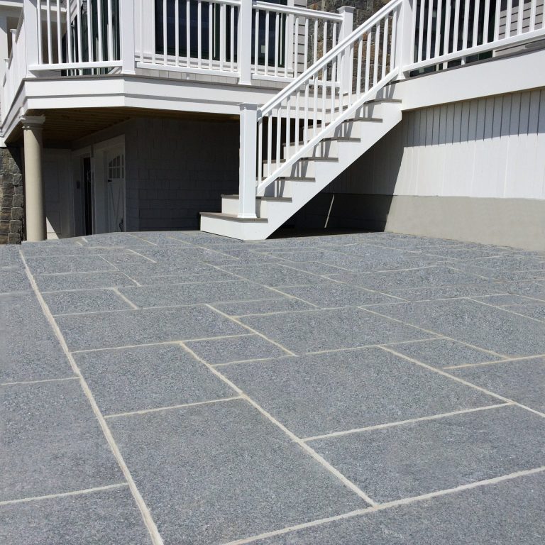 Blue Mist Granite Pavers Old Station Landscape & Masonry Supply Norton MA