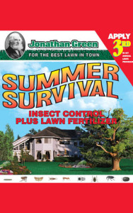 Jonathan Green Summer Survival Insect Control plus Lawn Fertilizer 13-0-3
