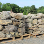 New England Fieldstone Wall Mix - pallet - Random Size and Shape