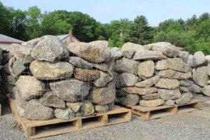 New England Fieldstone Wall Mix - pallet - Random Size and Shape