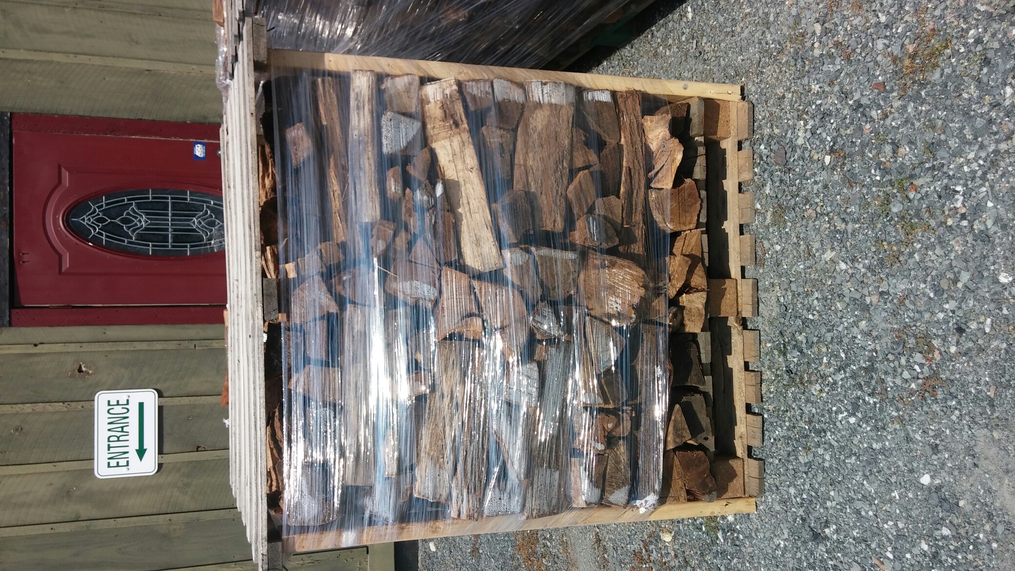 Seasoned Firewood For Sale at Old Station Supply 1/3 of Cord on