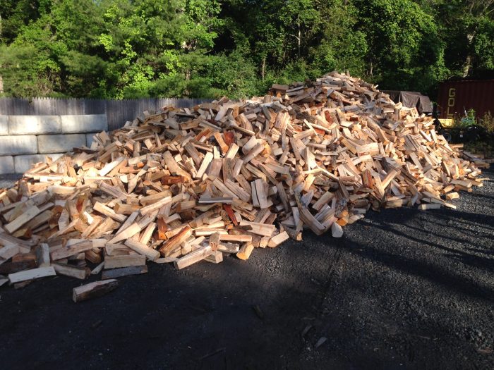 Seasoned Firewood Sold by the Yard Bucket Old Station Landscape