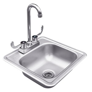Summerset Stainless Steel Drop in Sink with Faucet