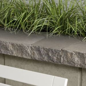 Techo-Bloc Architectural Cap Champlain Grey