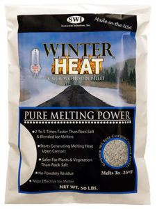 Scotwood Winter Heat Calcium Chloride Ice Melt 50 lb Pellet 
