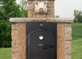 Stone Age Little Pig Smoker