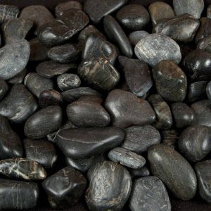 black-polished-beach-pebbles