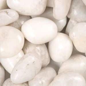 White Polished Pebbles