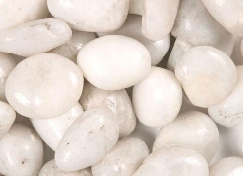 White Polished Pebbles