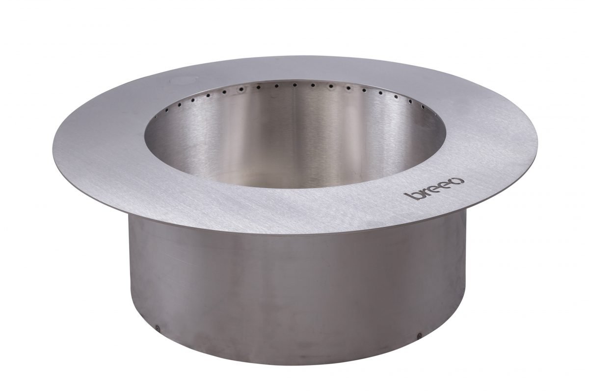 Breeo Zentro Round Fire Pit Stainless, Zentro 30 Fire Pit