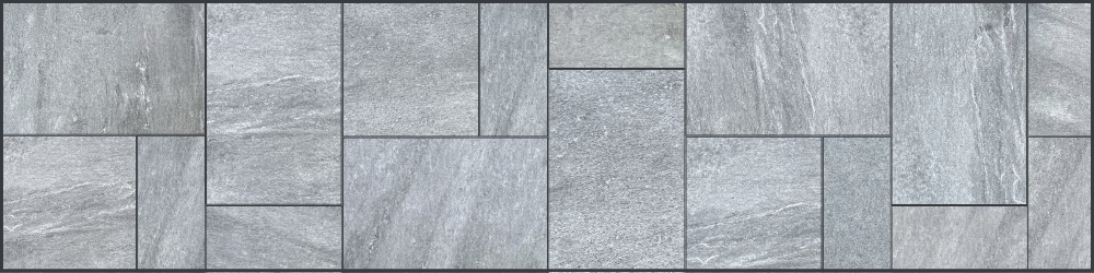 Infinite Outdoor Porcelain Paver Granite Grey 2