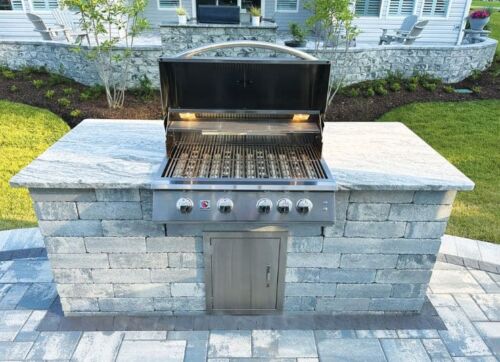 Nicolock Grill Island Deluxe with Verona Wall