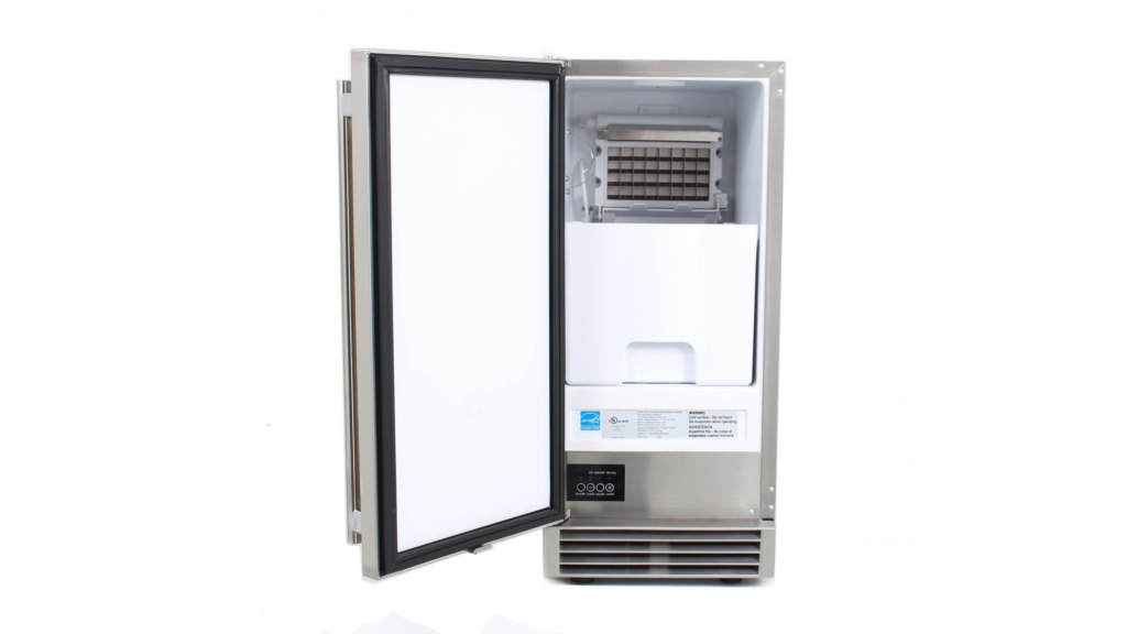 Blaze 15Inch Outdoor Ice Maker with Gravity Drain Old Station