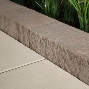 Techo-Bloc Rocka Edges Rock Garden Brown