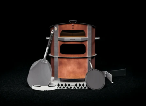 Breeo Live-Fire Pizza Oven Bundle Corten Steel