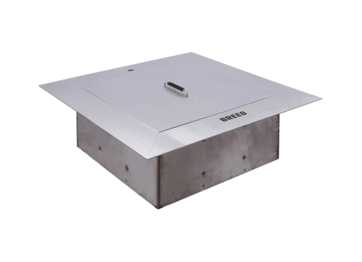 Breeo Zentro Stainless Steel Smokeless Fire Pit Insert Square