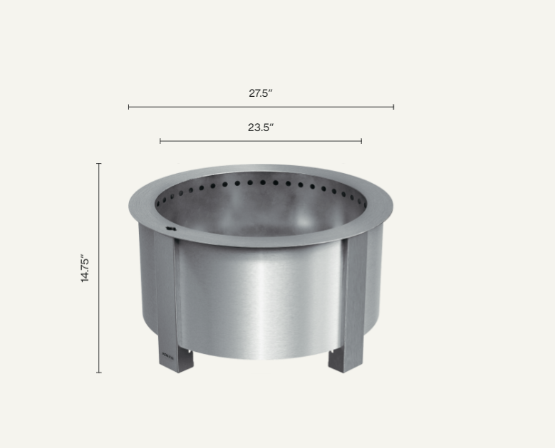 Breeo X Series Smokeless Fire Pit X24