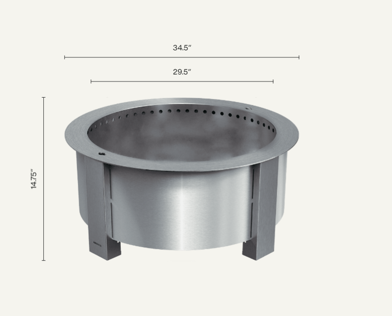 Breeo X Series Smokeless Fire Pit X30