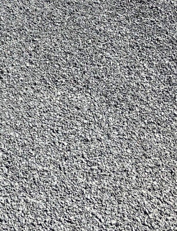 bulk material 3/8" crushed stone