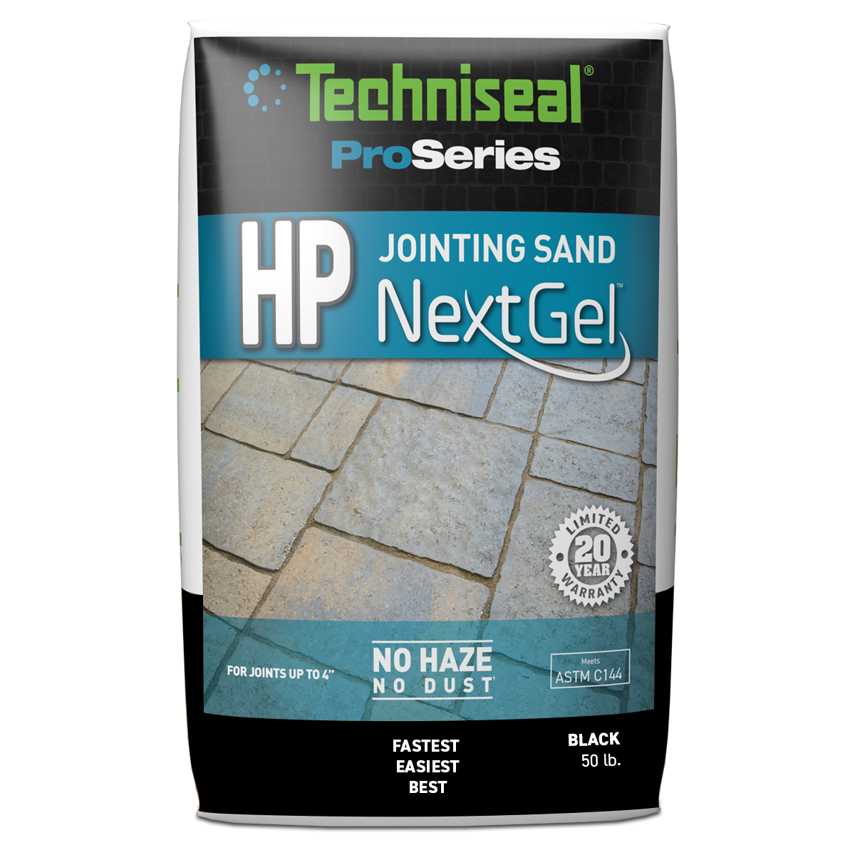 Techniseal HP NextGel Polymeric Sand Black