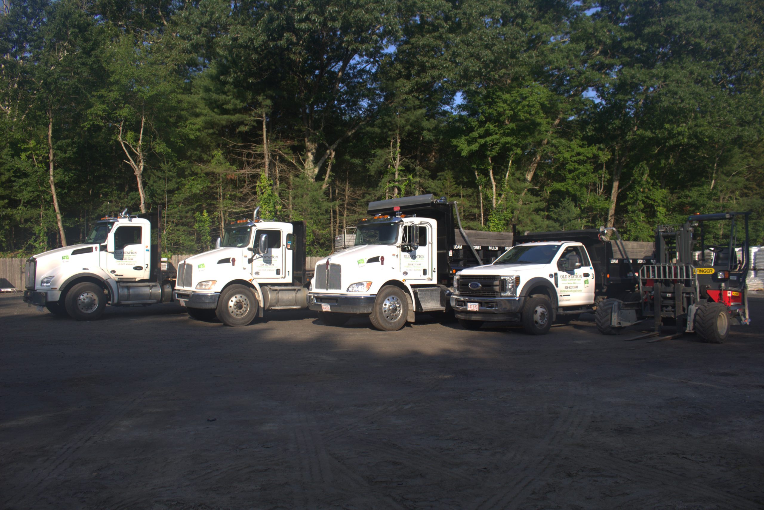 old station trucks delivery