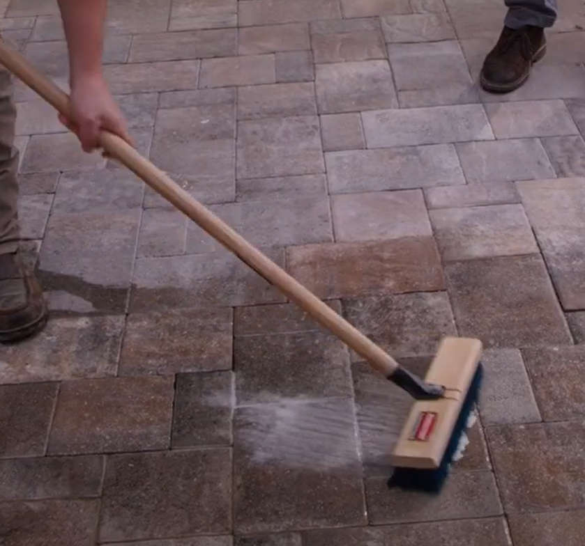 Clean the Pavers Thoroughly NS Paver Sealer - Natural Look Finish