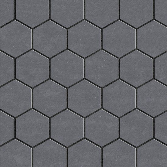 Unilock Hex Steel Grey