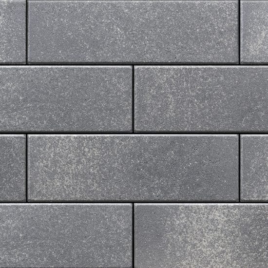 Unilock U-Cara Multi-Face Wall System Umbriano French Grey