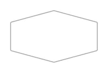 Techo-Bloc Hexa 100 Paver Size