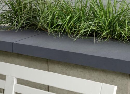 Techo-Bloc Limestone Cap Onyx Black