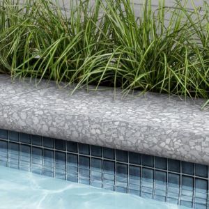 Techo-Bloc Terrazzo Bullnose Opal Grey