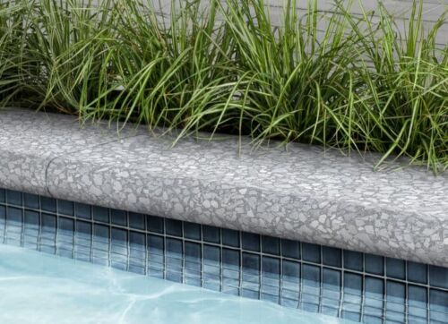 Techo-Bloc Terrazzo Bullnose Opal Grey