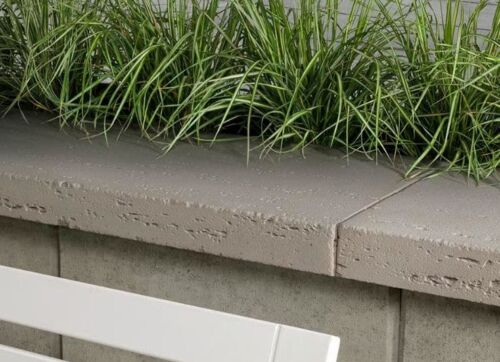 Techo-Bloc Travertina Raw Cap Rock Garden Brown