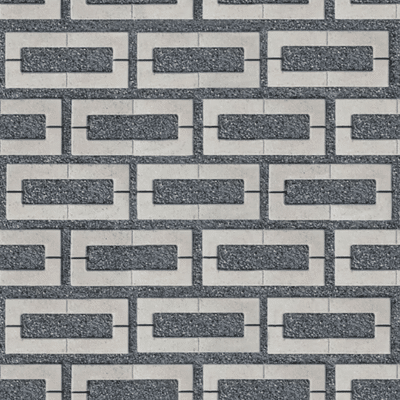 Techo-Bloc Aquastorm Paver Grey with Stone