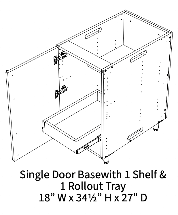 Nicolock WeatherStrong Cabinetry Shapes and Sizes