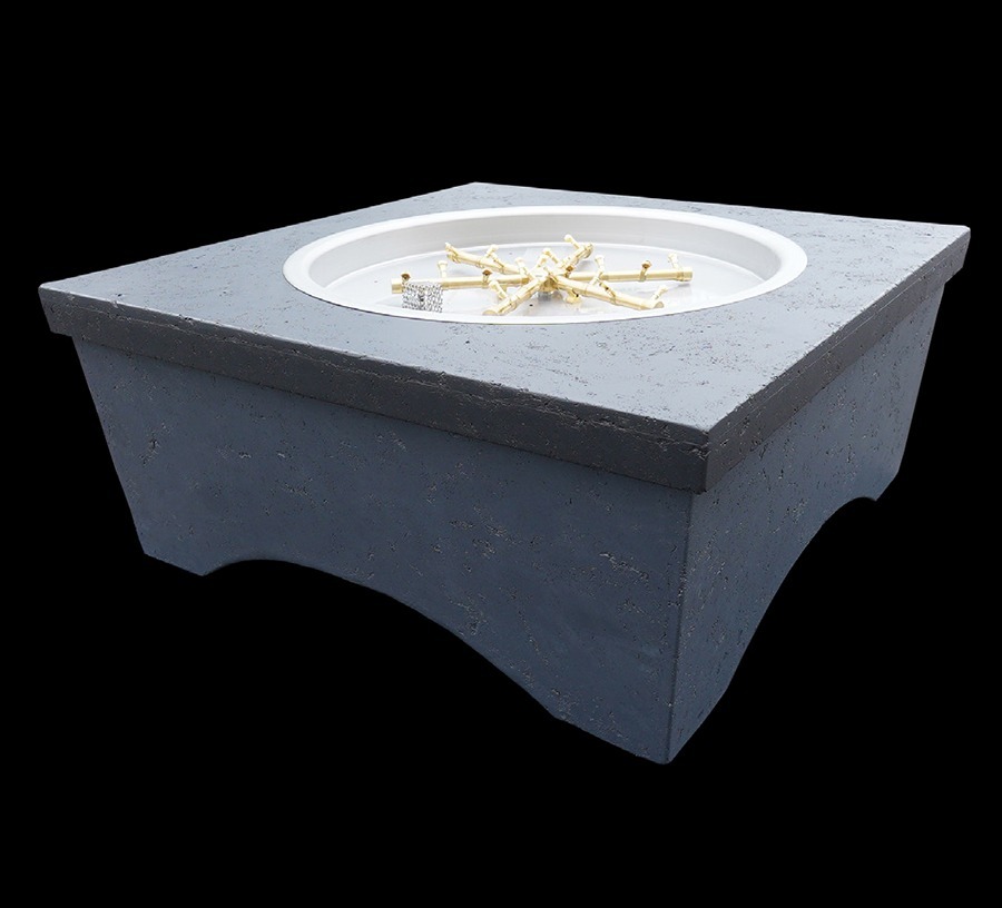 Nicolock Harmony Fire Pit Raven Slate Color Old Station Supply