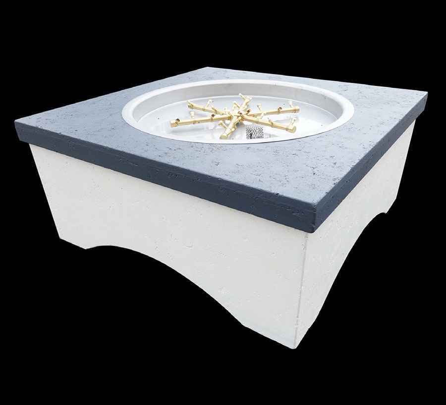 Nicolock Harmony Fire Pit Slate Arctic Color Old Station Supply