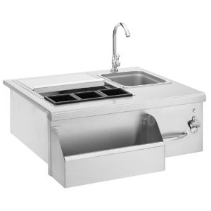 Summerset 30″ Lighted Beverage & Prep Station