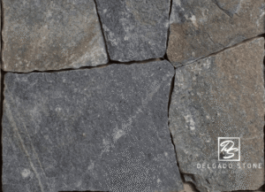 American Mist Square and Rectangle Natural Thinstone Veneer Swatch.
