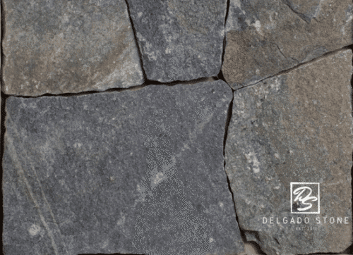 American Mist Square and Rectangle Natural Thinstone Veneer Swatch.