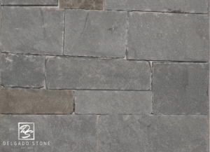 Colonial Wall Ashlar Natural Thin Stone Veneer swatch.